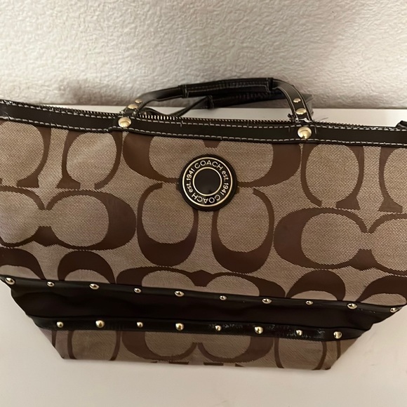 Used Coach tote bag. - Picture 4 of 7